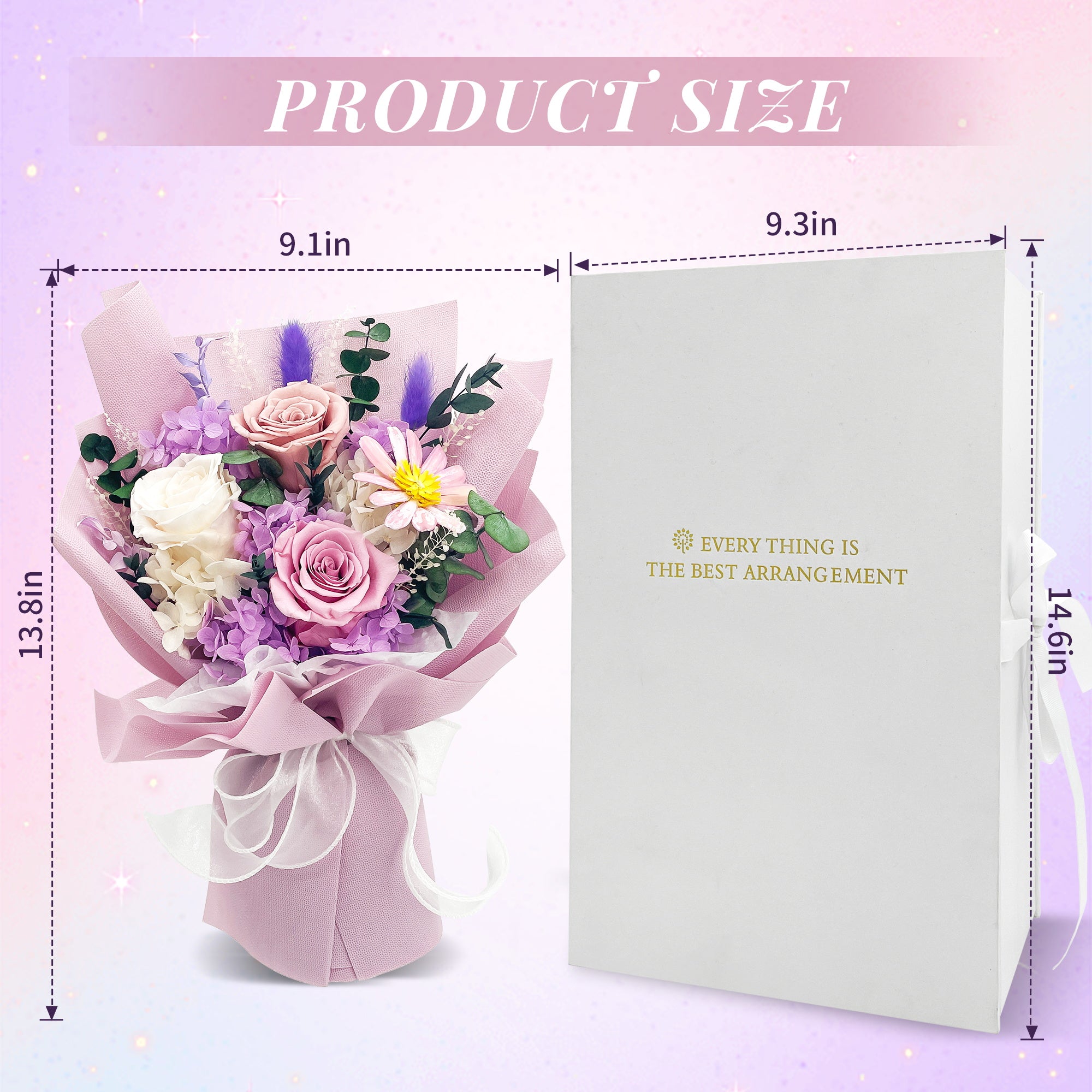 Preserved Flowers – Pink