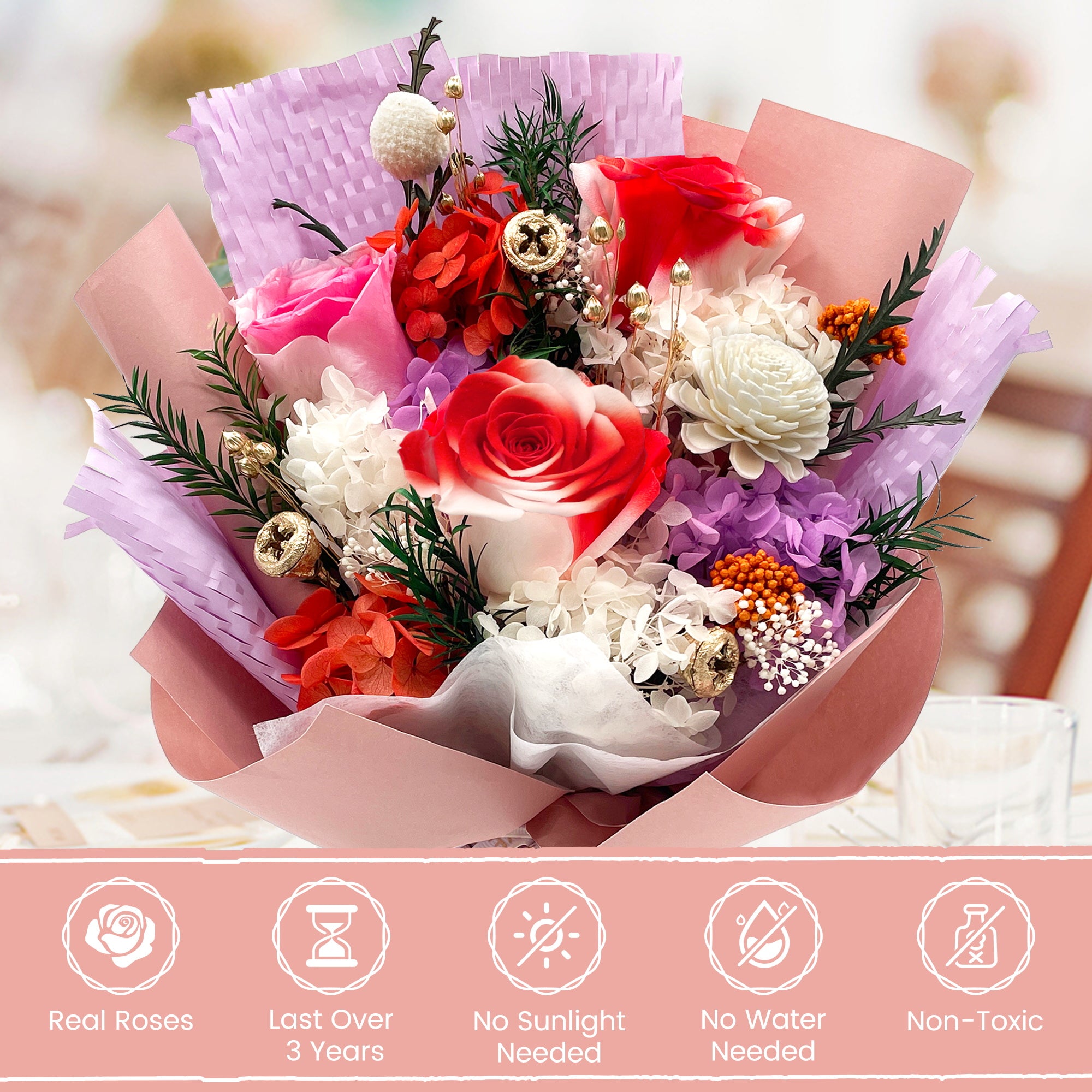 Preserved Flowers – Nude Paper
