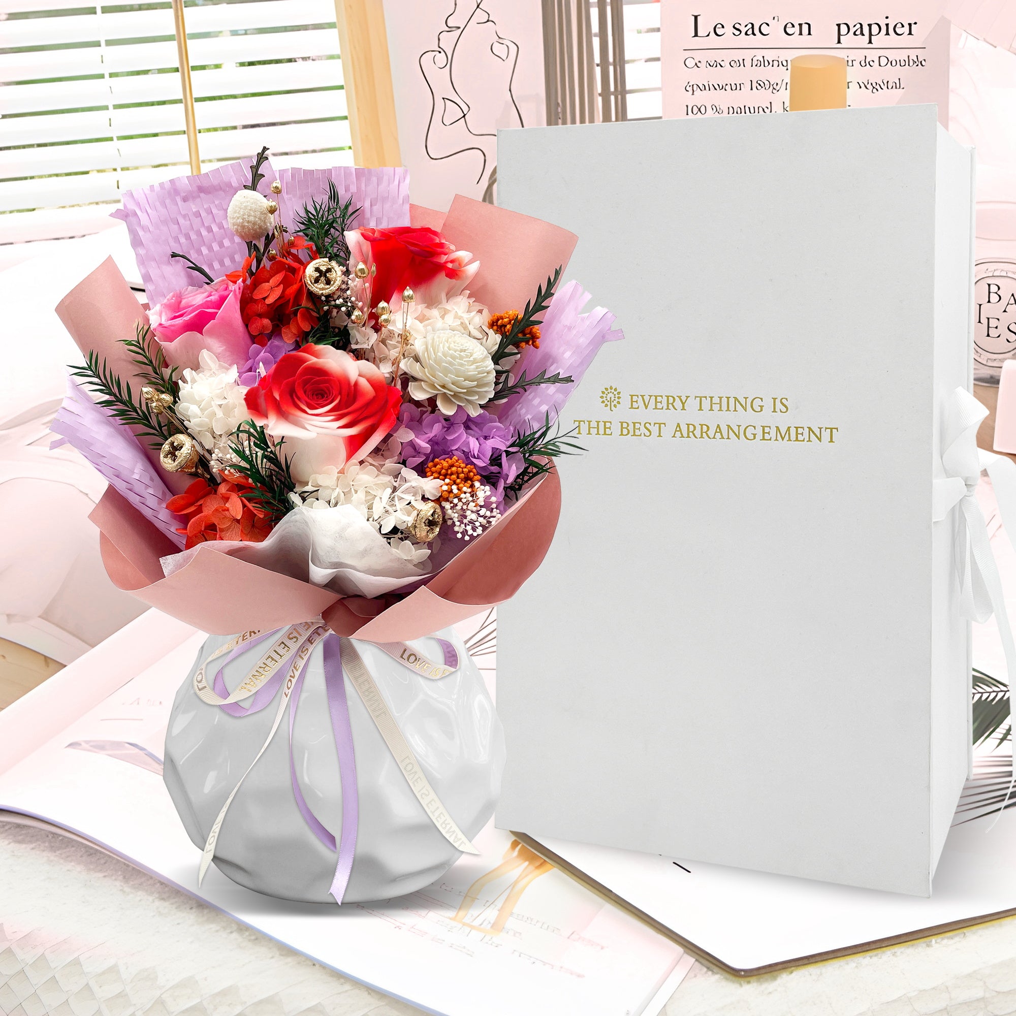 Preserved Flowers – Nude Paper